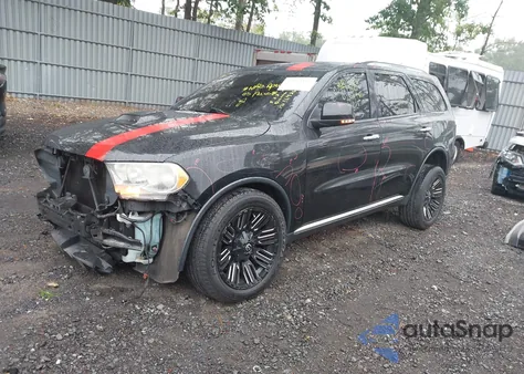 2013 Dodge Durango Crew z USA, uszkodzony, nr VIN 1C4RDJDG8DC675527